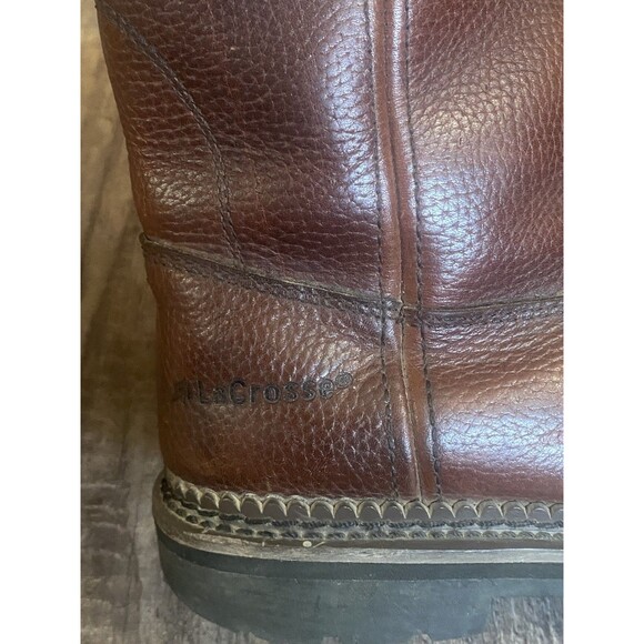 LaCrosse Foreman Wellington HD Work Boots Waterproof Steel Toe Men’s 7.5 - Picture 11 of 15